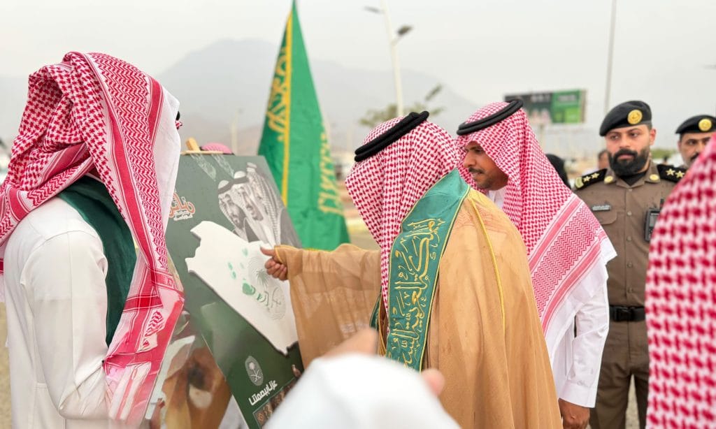 قلوة تحتفي باليوم الوطني الـ96 وسط حضور مجتمعي لافت
