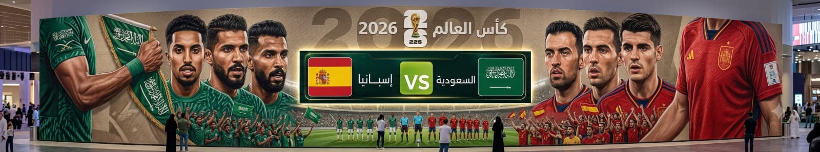 السعودية × إسبانيا.. مواجهة مونديالية مرتقبة للأخضر في كأس العالم 2026