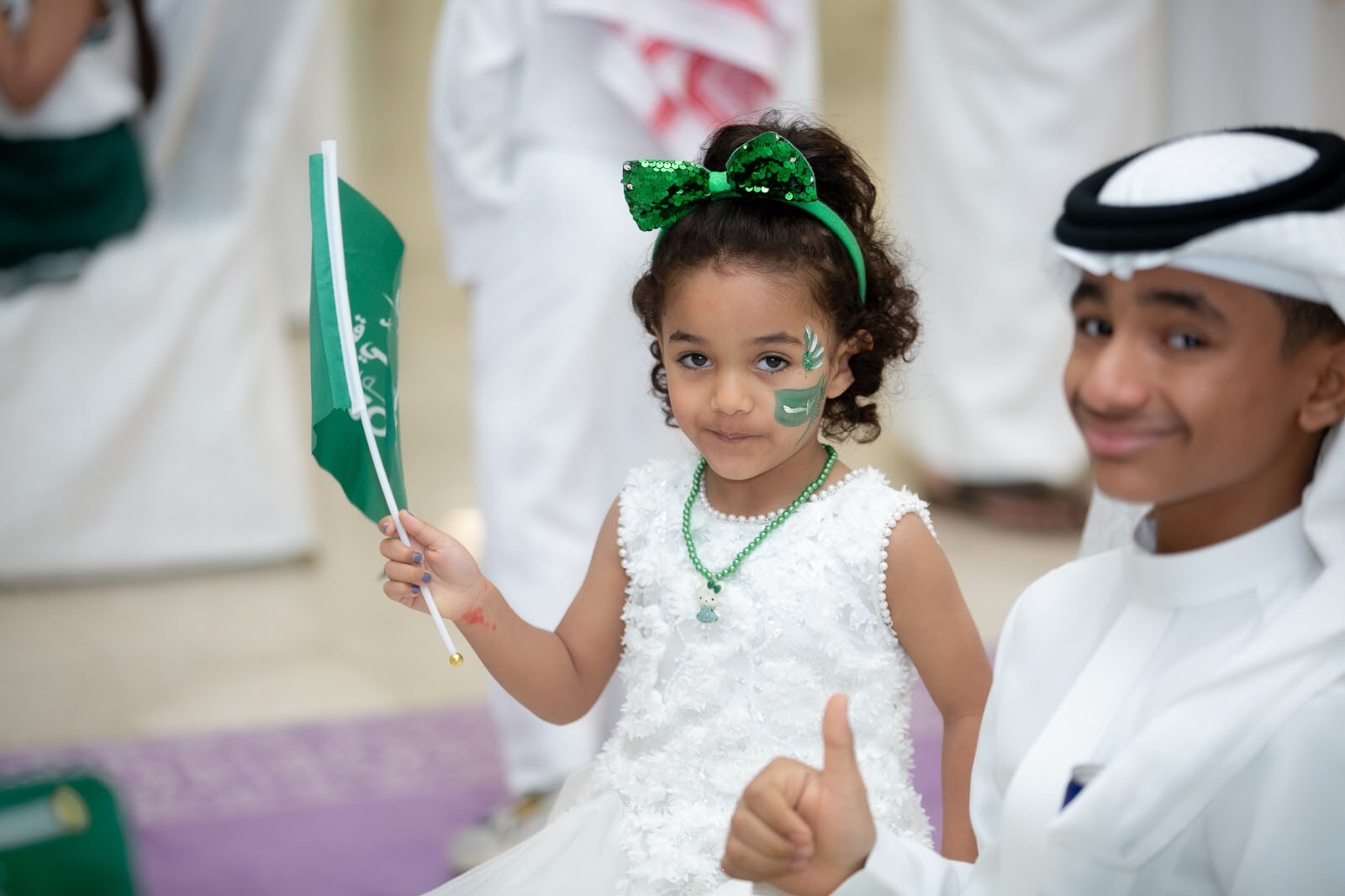 جمعية البر بالأحساء تحتفي باليوم الوطني السعودي 
