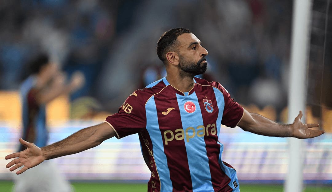 بهدفين محمد صلاح يقود طرابزون سبور للفوز على إسطنبول باشاكشهير
