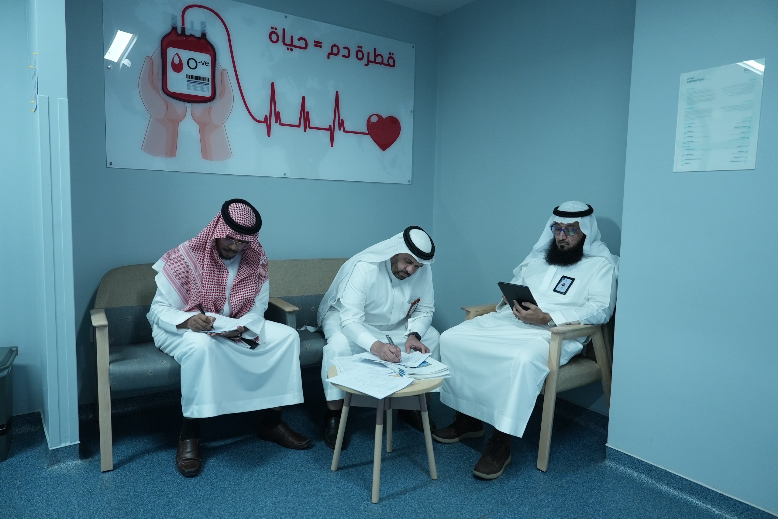 منسوبو بر الشرقية يشاركون في الحملة الوطنية للتبرع بالدم 
