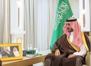 أمير الجوف يستقبل مدير مركز تنمية الغطاء النباتي المكلّف حديثًا بالمنطقة