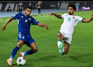 ‏العراق يحسم القمة أمام الكويت 3 - 2 في خليجي 27