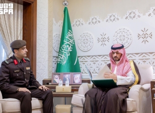 نائب أمير الشرقية يستقبل قائد القوة الخاصة للأمن البيئي بالمنطقة